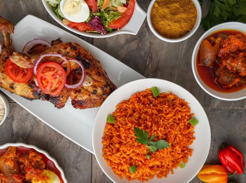 Chef holding Jara Eats food